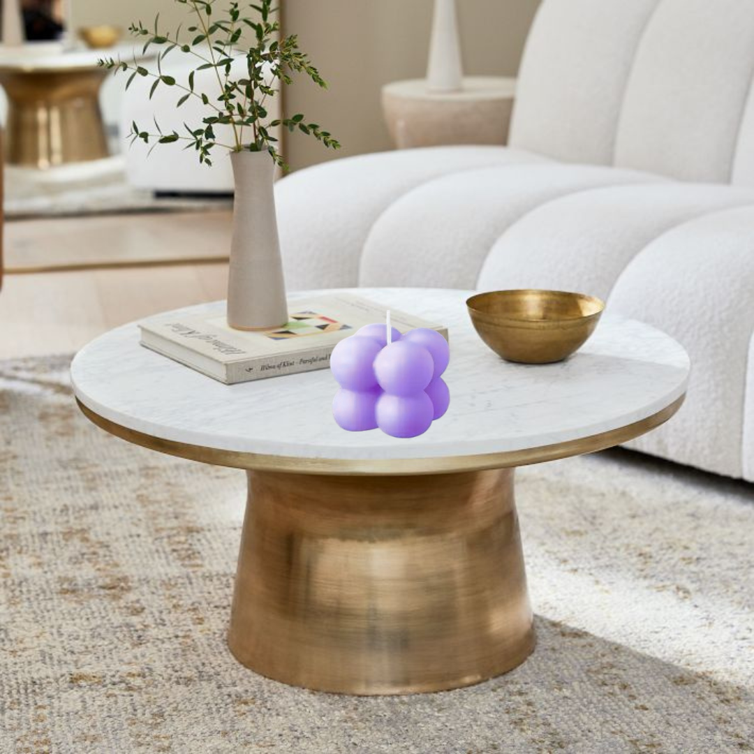 Mini Cube Candle (Purple)