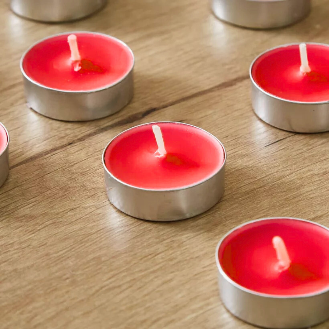 Tealight Candle (Red)